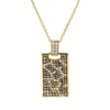 Anhänger aus 750 Gold Gelbgold 146 Diamanten 1,16ct 30,7x14,6mm