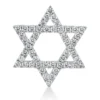 Anhänger David Stern aus 750 Weißgold 48 Brillanten 2,42ct TW-SI 29,8x25,5mm