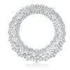 Anhänger Kreis aus 750 Weißgold 130 Brillanten 1,25ct TW-SI Ø21,5mm