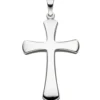 Anhänger Kreuz Kreuzanhänger Silberkreuz 31,1x18,9mm aus echtem 925 Silber