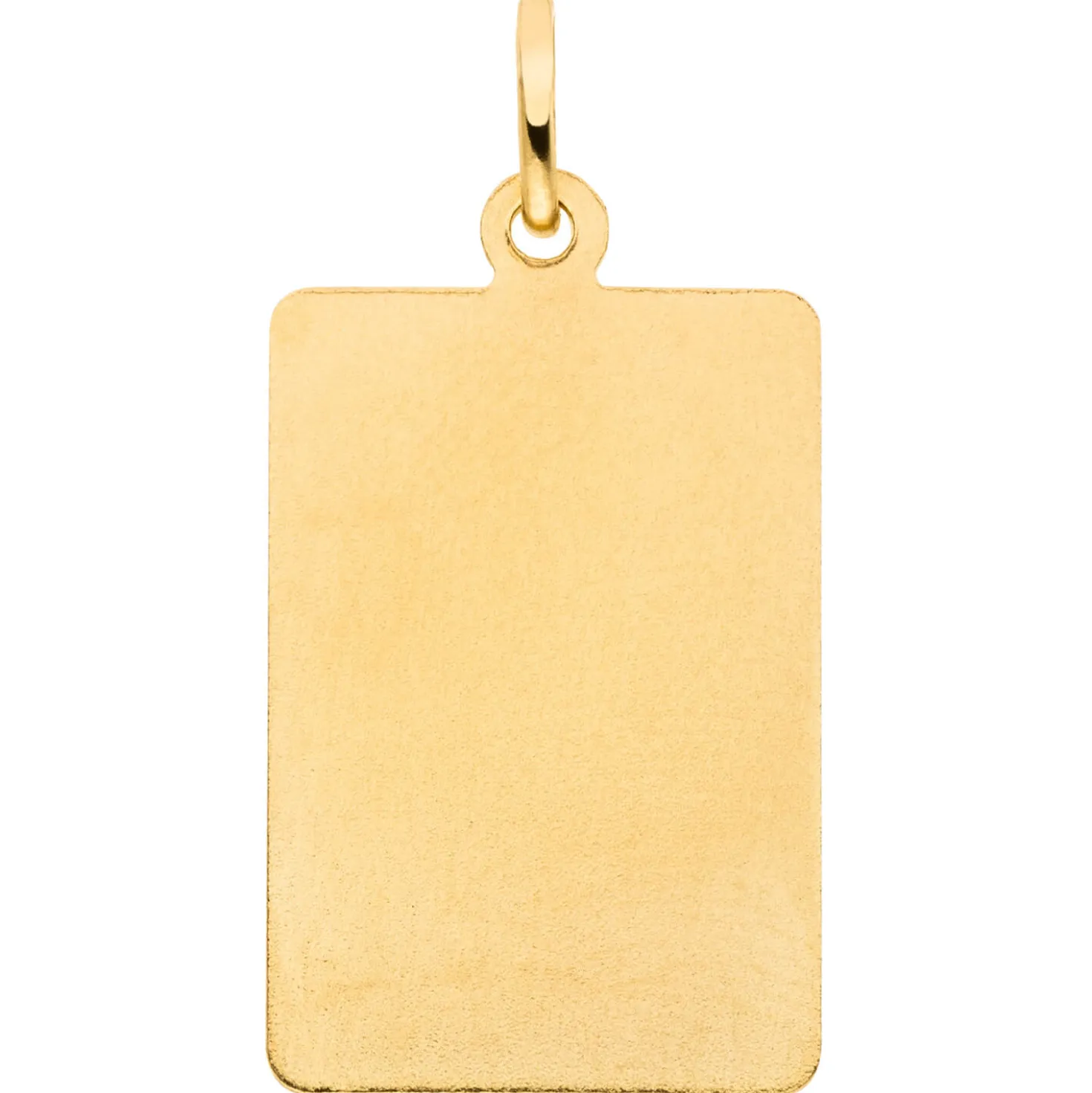Anhänger Sternzeichen Wassermann 333 Gold Gelbgold matt rechteckig 20,8x12,1mm
