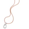 Anhänger 8,4x15,4mm 6-Form mit Diamant Brillant 0,08 Ct 950 Platin edel