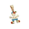 Anhänger 14x10mm Goldanhänger Junge rot-blau aus 375 Gold Gelbgold für Kinder