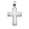 Anhänger 13x23,5mm Kreuz aus 585 Gold Weißgold Goldkreuz poliert Unisex
