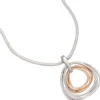 Anhänger 22,2x26,2mm mit 17 Diamanten 0.085Ct W/SI 585 Gold Weißgold Rotgold