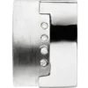 Anhänger 11,3x15,1mm 950 Platin 4 Brillanten 0,03ct W/SI Halschmuck rechteckig