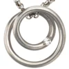 Anhänger 14,7x14,3mm runde Spirale mit Diamant 0.025Ct Brillant 950 Platin