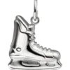 Anhänger 16,4x16,9mm Schlittschuh Hockeyschuh aus 925 Silber rhodiniert