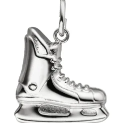 Anhänger 16,4x16,9mm Schlittschuh Hockeyschuh aus 925 Silber rhodiniert