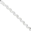 Armband Armkette Ginko Blätter aus echtem 925 Silber, 19cm, für Damen