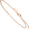 Armband Armkette mit 3 Anhängern Sterne aus 925 Silber rotgold vergoldet 16-19cm