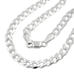 Armband Armkette Panzerarmband flach Muster 925 Silber 19cm Silberarmband