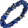 Armband Armschmuck aus Lapislazuli blau Edelsteinarmband elastisch endlos 19cm