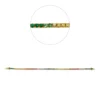 Armband aus 750 Gelbgold 84 Saphire 3,23ct mehrfarbig B:1,9mm L:17,5cm