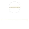 Armband aus 750 Gold Gelbgold 84 Brillanten 1,43ct W-PI B:1,5mm