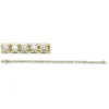 Armband aus 750 Gold Gelbgold 53 Brillanten 3,05ct TW-SI B:3,6mm L:17,8cm