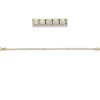 Armband aus 750 Gold Gelbgold 70 Brillanten 2,08ct TW-SI L:18cm 4er-Krappe