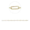 Armband aus 750 Gold Gelbgold 234 Brillanten 1,4ct TW-SI B:4,7mm L:16,7cm