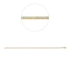 Armband aus 750 Gold gelb/weiß 95 Brillanten 1,52ct TW-SI L:18cm 4er-Krappe