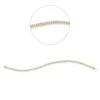 Armband aus 750 Gold gelb/weiß 91 Brillanten 2,05ct TW-SI B:2,5mm L:18cm