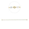 Armband aus 750 Gold gelb/weiß 36 Diamanten 3,52ct TW-VSI B:3,1mm L:18cm