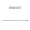 Armband aus 750 Gold Weißgold 164 Brillanten 3,56ct F-SI B:4mm L:17,8cm
