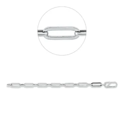 Armband aus 585 Gold Weißgold 24 Brillanten 0,32ct TW-SI B:5mm L:17,8cm