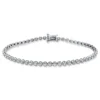 Armband aus 750 Gold Weißgold 56 Brillanten 0,98ct TW-SI L:17,8cm