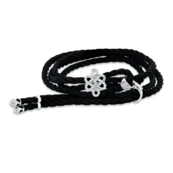Armband aus 750 Gold Weißgold 75 Brillanten 0,44ct F-SI/PI B:11mm