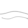 Armband aus 750 Gold Weißgold 87 Brillanten 1,5ct TW-SI B:1,9mm L:18cm 4er-Krappe