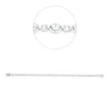 Armband aus 750 Weißgold 40 Diamanten 3,57ct TW-VSI B:4,2mm L:17,8cm