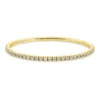 Armband Flex-Band aus 750 Gold Gelbgold 66 Brillanten 2,07ct TW-SI Ø53mm
