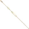 Armband Schildband mit Engel 585 Gold Gelbgold Kinder Armschmuck 14cm