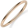 Armreif Armband Armschmuck aus 585 Gold Rotgold, 5mm breit, abgerundet glänzend