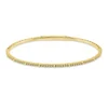Armreif aus 750 Gold Gelbgold 50 Brillanten 0,15ct TW-PI 45x55mm