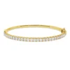 Armreif aus 750 Gold Gelbgold 27 Brillanten 2,18ct J-PI 46x56mm