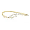 Armreif aus 750 Gold Gelbgold 14 Diamanten 1,71ct TW-SI 48x59mm