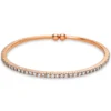 Armreif aus 750 Gold Rotgold 40 Brillanten 1,36ct TW-VSI 48x56mm