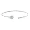 Armreif aus 750 Gold Weißgold 18 Brillanten 0,19ct TW-SI 460x560mm