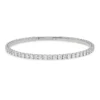 Armreif aus 750 Gold Weißgold 52 Brillanten 4,55ct TW-SI/PI 48x55mm