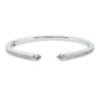 Armreif aus 750 Gold Weißgold 40 Diamanten 1,17ct TW-VSI 50x57mm