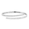 Armreif aus 750 Gold Weißgold 56 Diamanten 2,44ct TW-SI 48x55mm