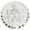 Auto Plakette Christopherus 925 Silber Medaille Gilde Schutz Talisman Gute Fahrt