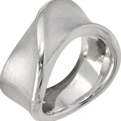 Breiter Ring Silberring aus 925 Silber Echtsilber