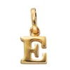Buchstabe E Ketten Anhänger 5,4x7,8mm 333 Gelbgold Einhänger Unisex