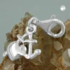 Charm Seemannsgrab Glaube Liebe Hoffnung 925 Silber Damen Silberanhänger