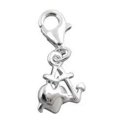 Charm Seemannsgrab Glaube Liebe Hoffnung 925 Silber Damen Silberanhänger