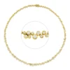 Collier aus 750 Gold Gelbgold 100 Brillanten 2,63ct TW-SI