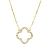 Collier aus 750 Gold Gelbgold 28 Brillanten 0,08ct TW-SI L:45,7cm