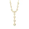 Collier aus 750 Gold Gelbgold 14 Diamanten 0,98ct TW-SI L:46cm